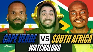 CAPE VERDE 00 12 Pens SOUTH AFRICA LIVE AFCON QUARTER FINAL WATCHALONG [upl. by Fusuy590]