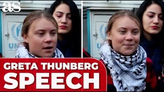 GRETA THUNBERG says COP meeting is quotGREENWASHINGquot politicians and countries abusing HUMAN RIGHTS [upl. by Silvester588]