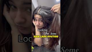 HAIRCARE at HOME🏠💆‍♀️ haircare haircaretips routines yt trending youtube creator hair [upl. by Bega115]