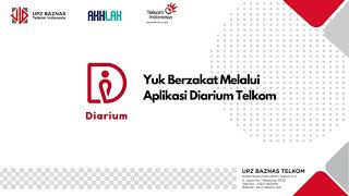 Zakat Via Diarium Telkom [upl. by Airdnaed53]