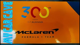 2018 McLaren MCL33 Fernando Alonso 300th GP by Minichamps [upl. by Roselani]