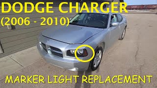 Dodge Charger  SIDE MARKER LIGHT REPLACEMENT  REMOVAL 2006  2010 [upl. by Ainos992]