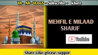 MILAD E SHARIF  MEHFIL E MILAD  Bengaluru City  PARTY Real voice of Hindi [upl. by Ttam]