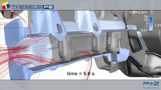 Demonstration of THESEUSFE ECoating simulation [upl. by Ranson]