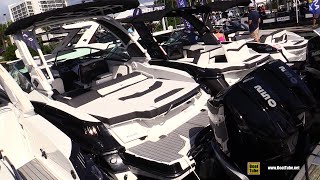 2021 Monterey 305 SS Motor Boat Walkaround Tour  2020 Fort Lauderdale Boat Show [upl. by Chancey]