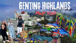 Malaysia’s Gem  Genting Highlands Theme Park and Sky Casino  Don’t Miss It [upl. by Eelyk641]