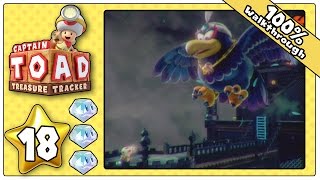 Captain Toad Treasure Tracker 100 Walkthrough  Part 18 Level 18  Bird Boss [upl. by Arrimat]