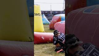 Paintball shooting ropes in mega league paintball trending shorts megaleague [upl. by Peh]