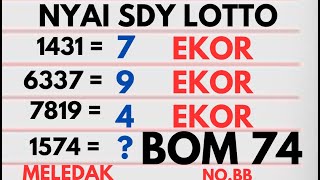 NYAI SDY  PREDIKSI SIDNEY 07 NOVEMBER 2024  BOCORAN SIDNEY HARI INI  RUMUS SYDNEY JITU HARI INI [upl. by Hound]