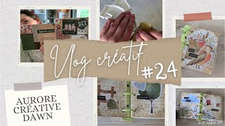 VLOG 24 CARNET DAUTOMNE PALETTE AQUARELLE studiovlog [upl. by Llednyl]