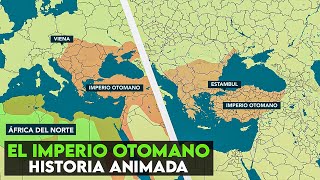 EL Imperio OTOMANO  Historia Animada  Resumen en un Mapa [upl. by Ellesirg838]