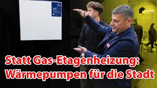 Ifh Intherm Nürnberg  Qvantum bringt Wärmepumpen in die Stadt [upl. by Cate]