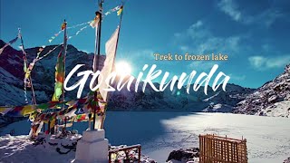 Trek To Frozen Lake  Gosaikunda  Heaven On Earth  Feb 2021 [upl. by Ytiak]