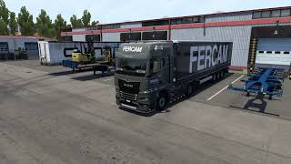 Euro Truck Simulator 2  FERCAMI  MAN TGX 2020  MilanoI to FlorenceI [upl. by Carine]