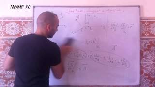 Chapitre3changement de référentielsformule de dérivation vectorielle Parti1 [upl. by Ahsiam976]