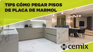 Tips y recomendaciones de cómo pegar tipos de placas de mármol [upl. by Refinnaej]