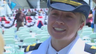 Coast Guard Academy Class of 2024 graduated on Wednesday [upl. by Uriisa]