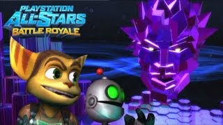 Playstation All Stars Battle Royale Ratchet Arcade Walkthrough Commentary PS3 HD [upl. by Rosalinda839]