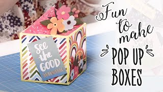 Fun To Make Pop Up Boxes [upl. by Einyaj31]