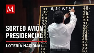 Sorteo Avión Presidencial desde Lotería Nacional [upl. by Lysander]