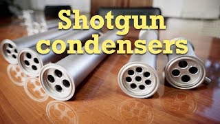 Shotgun condenser for distiller reflux condenser [upl. by Vastah97]