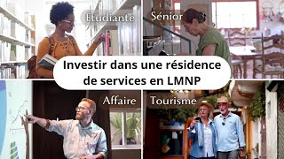 Investir en LMNP en résidence services Conseil en gestiondepatrimoine à biarritz depuis 1998 [upl. by Dagney932]