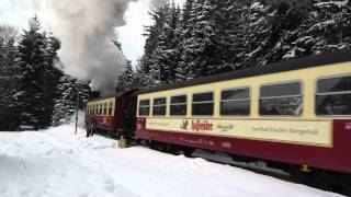 Brockenbahn in Schierke  HD [upl. by Ehcor]