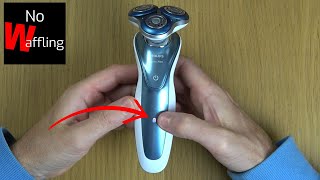 How to Remove Padlock Symbol on Philips Series 7000 Shaver  Unlock S7370 Beginners guide [upl. by Howe]