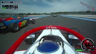 Formula Regional European Championship by Alpine  Overtakings in Circuit Paul Ricard  Cameracar [upl. by Maye]