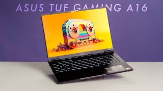 ASUS TUF Gaming A16  The Best Durable Gaming Laptop [upl. by Laurene]