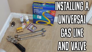 How to Install a Flexible Gas Connector [upl. by Agnese]