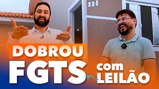 DESTRAVOU O FGTS E DOBROU COM IMÓVEL DE LEILÃO [upl. by Niaz]