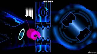 quotBLADE OF JUSTICEquot 100 EXTREME DEMON by Manix648  Geometry Dash [upl. by Aicyla101]