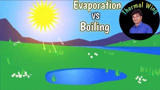 Evaporation VS Boiling amp its applications [upl. by Treacy]