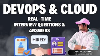 RealTime DevOps Interview Questions  DevOps Interview [upl. by Rori]