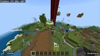 I built sky islands in Minecraft [upl. by Yxor12]