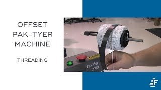 Threading Procedure for Felins PakTyer Offset Tying Machine [upl. by Acissaj230]