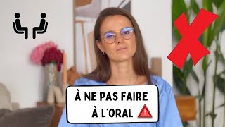 À NE SURTOUT PAS faire à lORAL  Auxiliaire de Puériculture [upl. by Alekat]