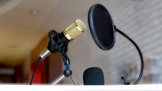 BM800 Condenser Microphone  Full Review Unboxing Setup Audio Tests [upl. by Nosro]