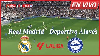 🔴EN VIVO Real Madrid vs Deportivo Alavés  LaLiga 2425  Transmisión completa del partido [upl. by Annayi753]