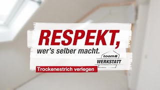 Trockenestrich verlegen  toom Werkstatt [upl. by Ede]