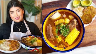 SANCOCHO COLOMBIANO  COLOMBIAN SANCOCHO  DE RES [upl. by Blanca270]