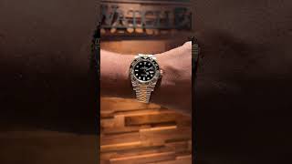 Rolex GMT Master II Yellow Gold Steel Grey Bezel Mens Watch 126713 Wrist Roll  SwissWatchExpo [upl. by Herriott807]