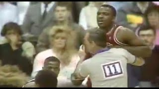 Charles Barkley SLAMS Charles Oakley 03111987 [upl. by Eidorb]