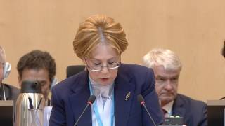 WHO Speech by Dr Veronika Skvortsova President of the 70th World Health Assembly  English [upl. by Imoian]