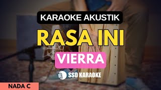 RASA INI VIERRA KARAOKE CAJON VERSION [upl. by Erle]