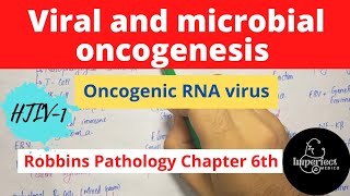 Viral and Microbial OncogenesisOncogenic RNA Viruseshuman Tcell leukemia virus type 1 HTLV1 [upl. by Tinya]