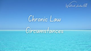 Chronic Law  Circumstances Lyrics Video [upl. by Uttasta]