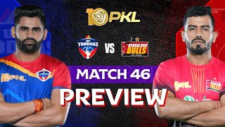 PKL Season 10 Match 46 UP Yoddhas vs Bengaluru Bulls Preview Starting 7 amp Predictions [upl. by Yasmeen]