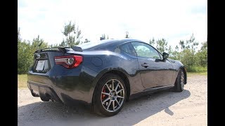 HKS Hipower Single Exit 3 inch BRZ Exhaust Video [upl. by Alvis]